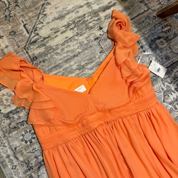 Birdy Grey Michelle Dress Chiffon Apricot NEW size 3X - Picture 5 of 10